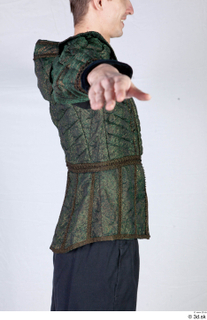  Photos Man in Historical Dress 38 17th century green decorated jacket historical clothing upper body 0009.jpg